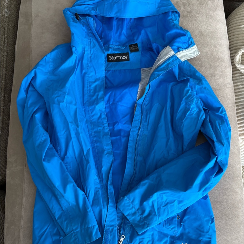 Marmot Vibrant Blue Outdoor Jacket